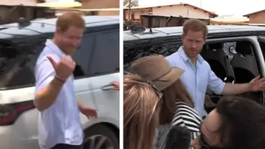 Prince Harry SNAPS at reporter