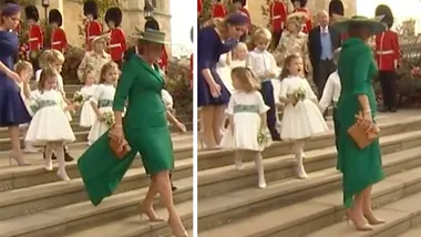 Sweet moment little girl asks Sarah Ferguson if she’s the Queen