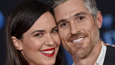 Dave and Odette Annable put on happy front at event