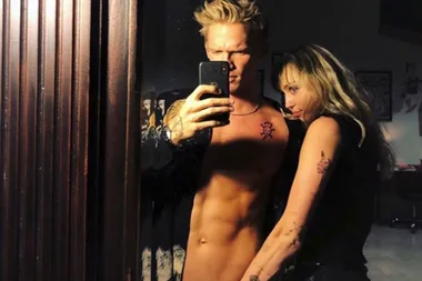 It looks like Cody has officially moved in with Miley