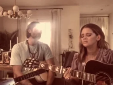 Maren Morris and Ryan Hurd share tender moment