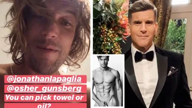 David Genat challenges Osher Gunsberg in Golden Towel Challenge