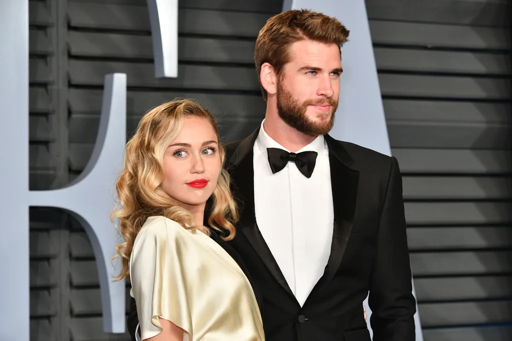 Miley and Liam in happier times