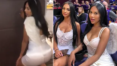 Nicole Shiraz flaunts derrière after spotted with Eden Dally