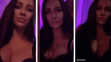 Shay Mitchell parties at Drakes bday days after giving birth