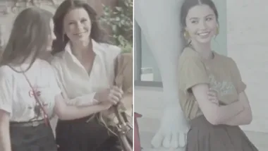 Catherine Zeta-Jones and daughter Carys star in Fendi Campaign