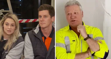 The Block: Scotty Cam loses it at Tess and Luke