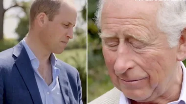 Prince Charles reduced to tears as William talks about the duchy
