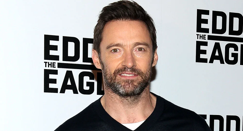 Hugh Jackman shaves off his sideburns and beard