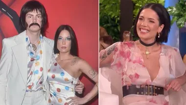 Halsey refers to Evan Peters as her boyfriend on Ellen