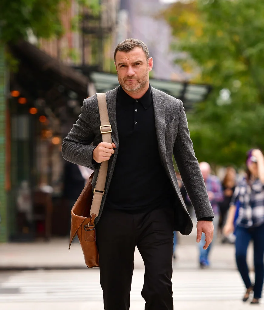 Liev Schreiber spotted in the streets of Manhattan, New York