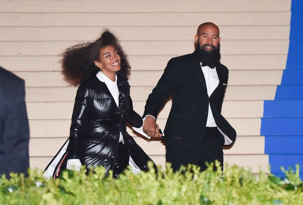 Solange Knowles and Alan Ferguson attend the