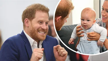 Prince Harry shares sweet snap of baby Archie in his team’s jersey