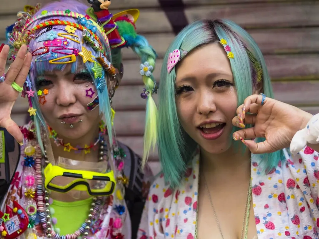 Two girls cosplaying