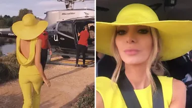 Nadia Bartel makes dramatic exit from Melbourne Cup