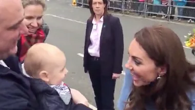 Kate Middleton ‘broody’ after meeting baby