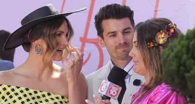 Georgia Love interviewed Matty J at Melbourne Cup and it was AWKWARD