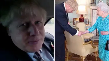 Boris Johnson Shares Rare Video Before Meeting with Queen