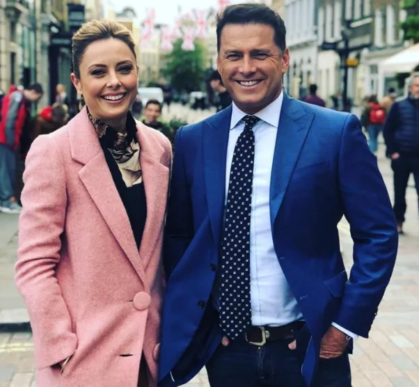 Karl Stefanovic and Allison Langdon