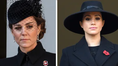 Meghan and Kate kept apart on Remembrance Day
