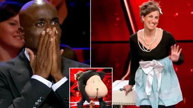 Germany’s Got Talent judges horrified by woman’s ‘hungry dog’ act