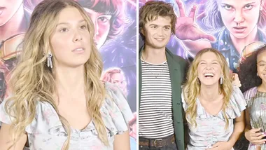 Millie Bobby Brown stuns in floral dress at screening