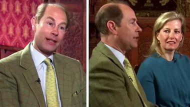 Prince Edward refuses to shake hands on walkabouts
