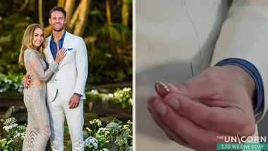 Carlin Sterritt wins Angie Kent’s heart during Bachelorette finale