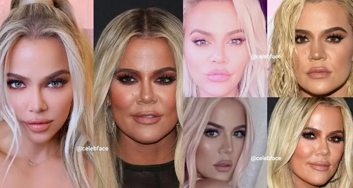 Khloe on Instagram vs in person