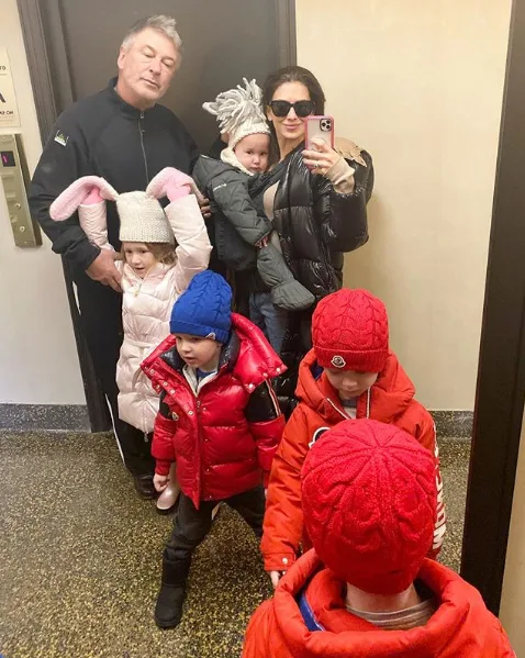 hilaria-alec-family