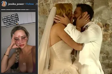 Jessika Power unleashes on Cam and Jules’ wedding