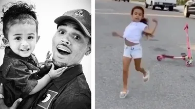 Proud Chris Brown posts video of daughter dancing to “Gimme That”