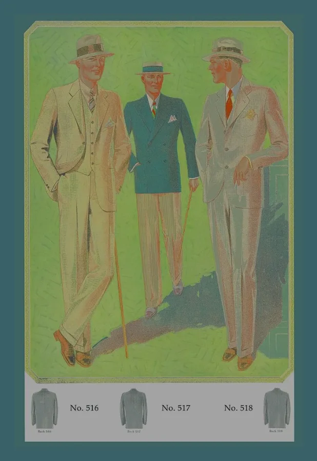 An illustration of men in suits