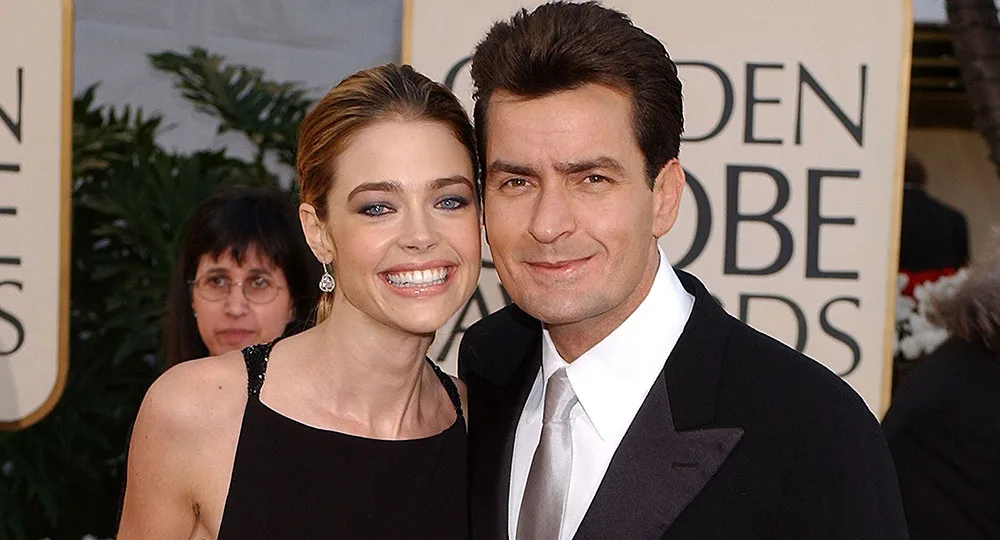 Charlie Sheen shares photo with ex Denise Richards and daughters Sam and Lola