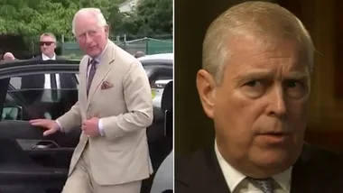 Prince Charles refuses to answer questions about Prince Andrew