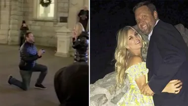 Scott Kluth proposes to Tinsley Mortimer