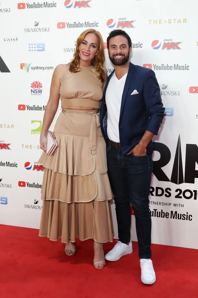 Cam and Jules at the ARIAs
