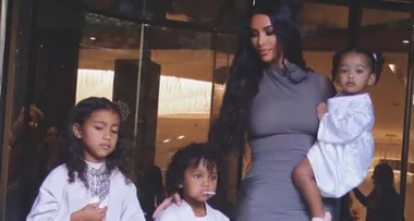 Kim Kardashian won’t talk about her body in front of her kids