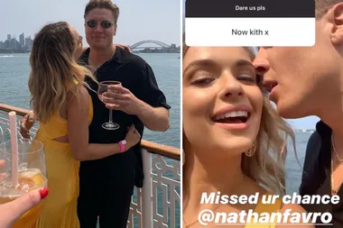 Abbie Chatfield sparks relationship rumours with former Bachelorette star Nathan Favro