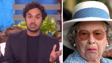 Kunal Nayyar says he had a panic attack when meeting the Queen
