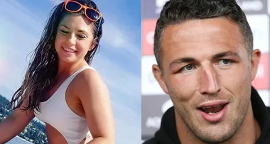 Sam Burgess denies dating US waitress Oak Schuetz