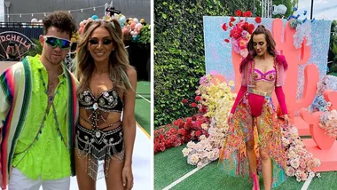 Nadia Bartel attends Bec Judd’s ‘Juddchella’ housewarming