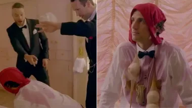 Hamish gets a magician to make a bird poo on Andy in new show