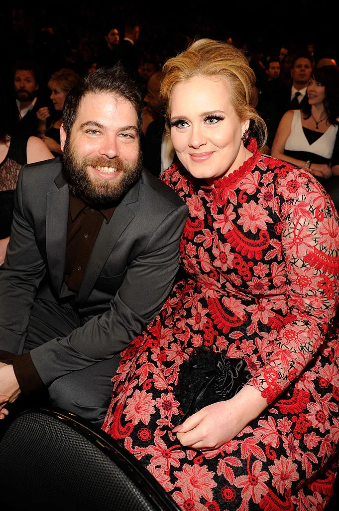 Adele and Simon Konecki at the GRAMMY Awards