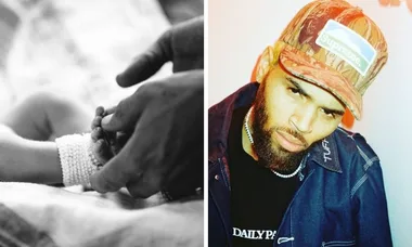 Chris Brown announces new son’s name