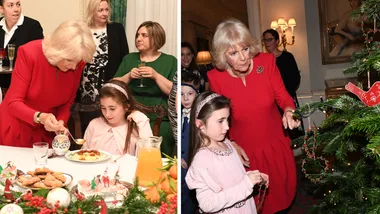 Camilla serves up a special Christmas dinner at Clarence House