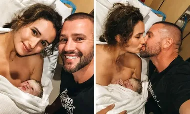 Kris Smith and Sarah Boulazeris welcome baby girl