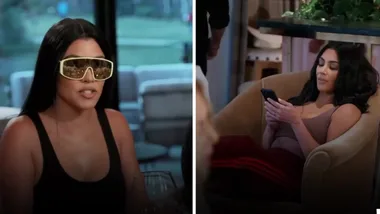 Kourtney Kardashian mocks Kim in a savage video