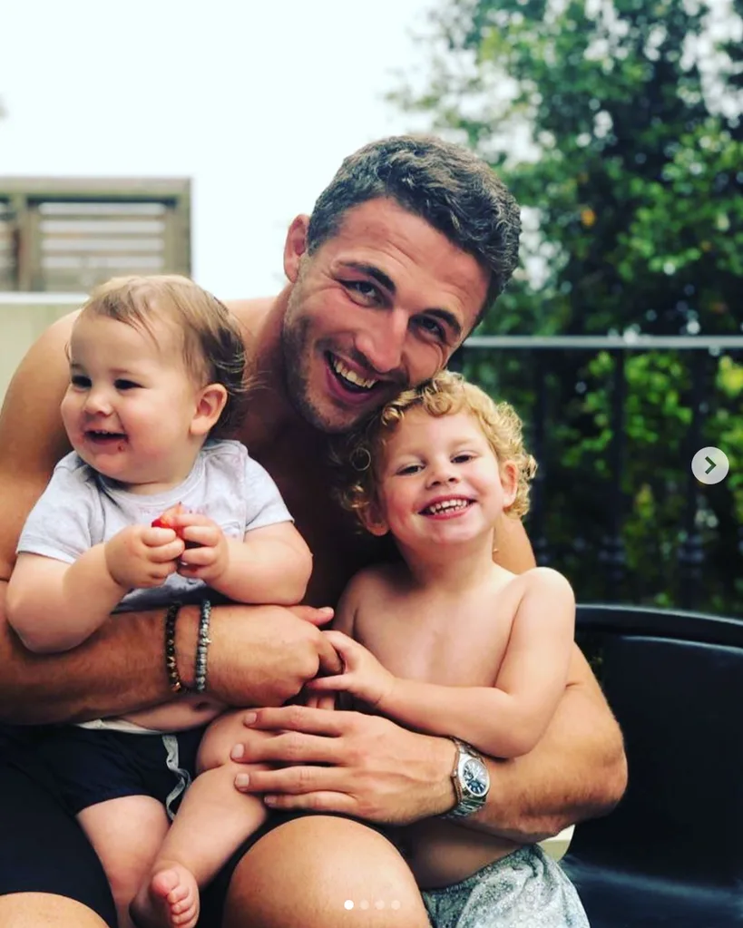 sam burgess and kids