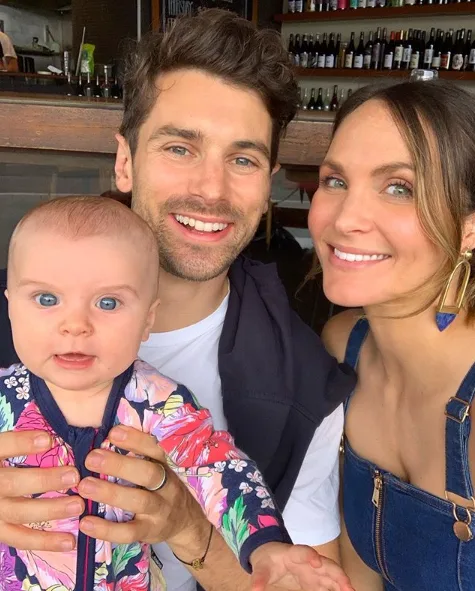 Matty and Laura hadn't agreed on a name ahead of their daughter's birth in June